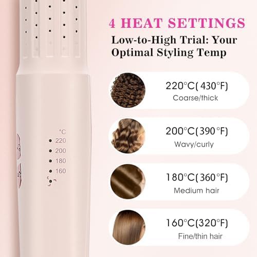 AraSyleon airflow styler in blush — photo 4