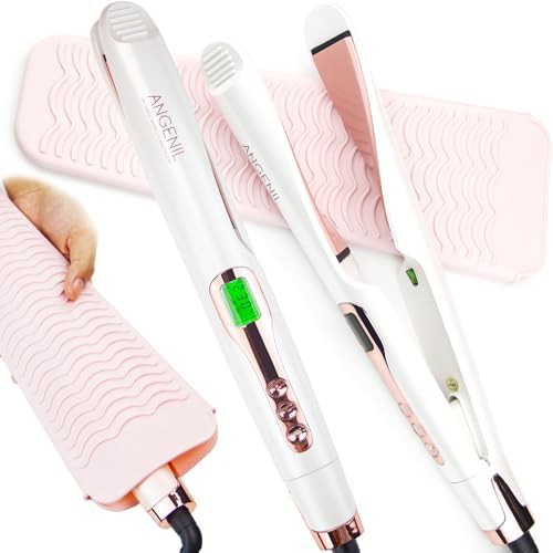 Tourmaline ceramic twist styler with mat