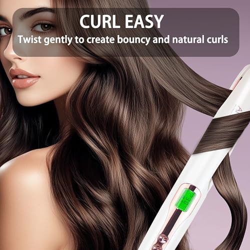 Tourmaline ceramic twist styler with mat — photo 3