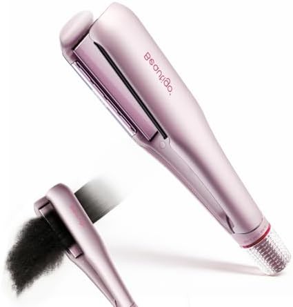 Wide plate argan oil flat iron