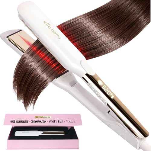 Large titanium ionic straightening iron