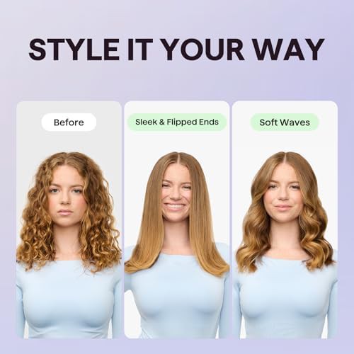 Sleek sweep ionic straightening brush black — photo 5