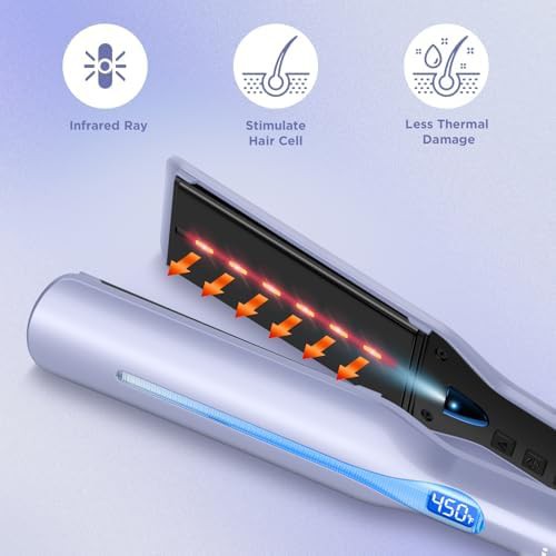 Oversized infrared flat iron 1.75 inch — photo 3