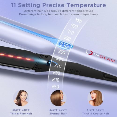 Oversized infrared flat iron 1.75 inch — photo 5