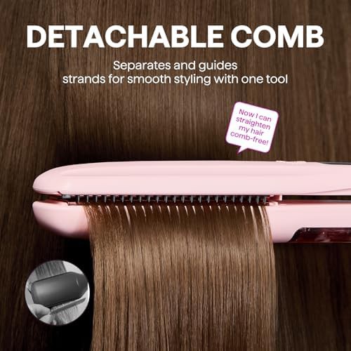 Steam sesh flat iron for heat protection — photo 4