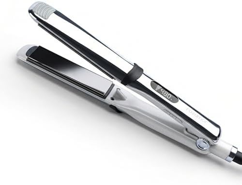 Dual voltage titanium straightener and curler