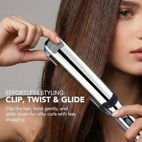 Dual voltage titanium straightener and curler — photo 5