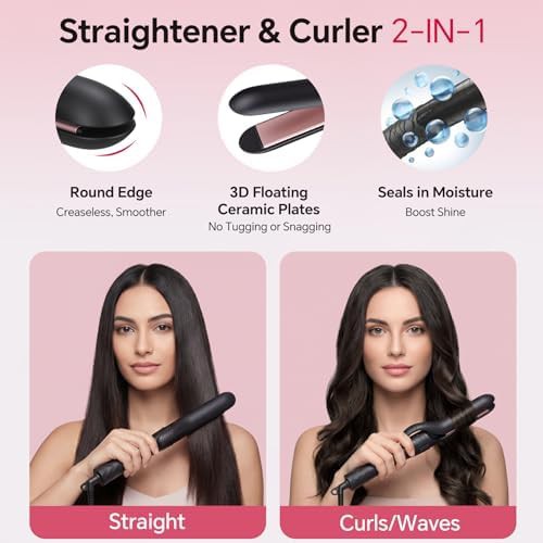 Three in one curling and flat iron set — photo 3