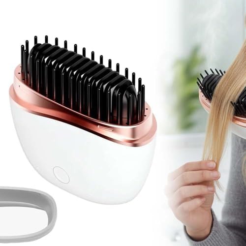 White cordless rapid heat hot comb