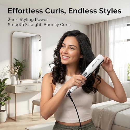 Wide plate ionic ceramic flat iron — photo 4