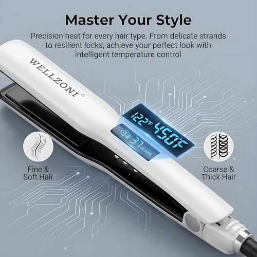 Wide plate ionic ceramic flat iron — photo 5