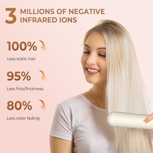 UKLISS cordless travel hair straightening brush — photo 4