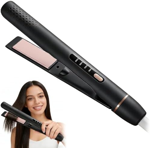 Fast heating ceramic travel flat iron