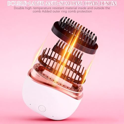 White rechargeable mini brush — photo 4