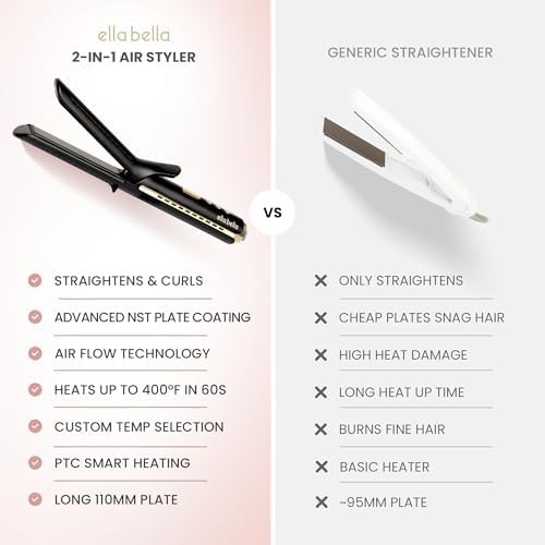 Ceramic flat iron and air curler — photo 4