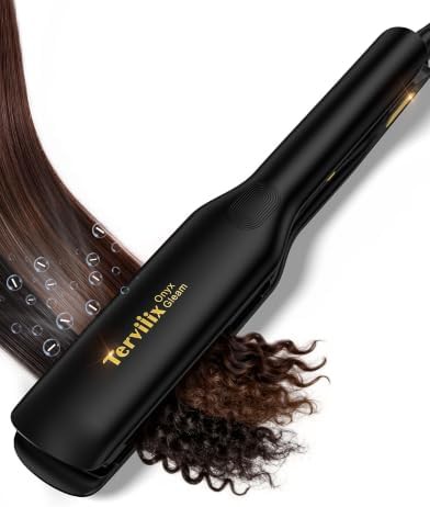 Floating plate wide hair straightener 1.75 in