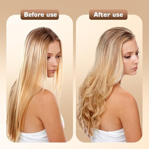 Gold ceramic two in one curling iron — photo 5