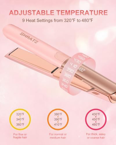 SHRATE travel flat iron and curler 1.2 inch — photo 5