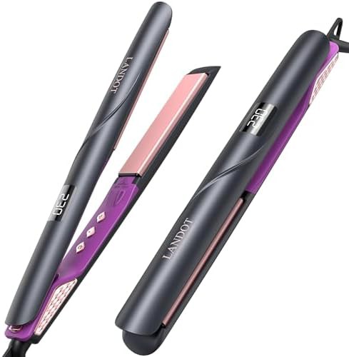 Ionic ceramic flat iron 1 inch