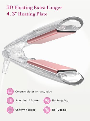 Ionic ceramic flat iron 1 inch — photo 4