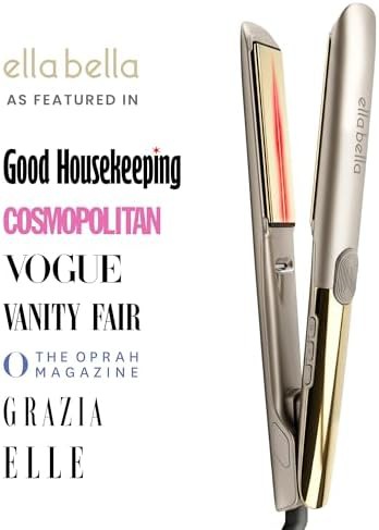 Slim titanium flat iron with ionic technology — photo 4