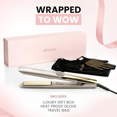 Slim titanium flat iron with ionic technology — photo 5