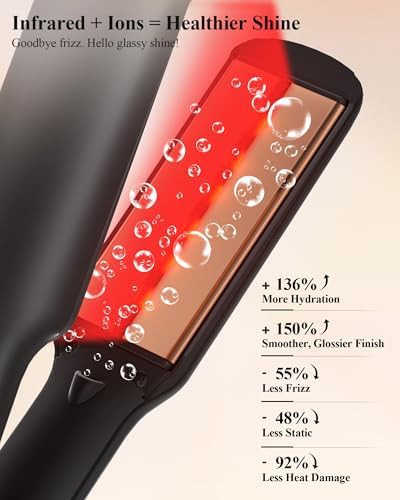 Infrared titanium wide plate iron — photo 3