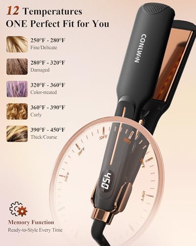 Infrared titanium wide plate iron — photo 4