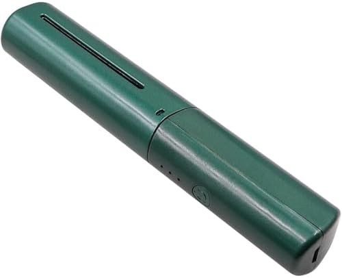 Mini cordless straightening brush in green — photo 5
