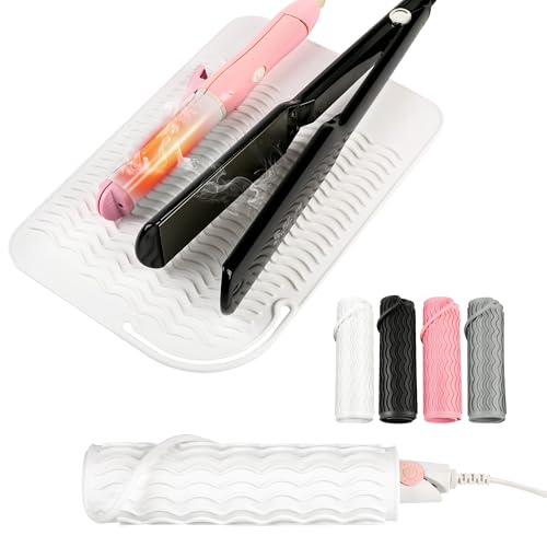 Silicone Heat Resistant Mat for Hair Tools