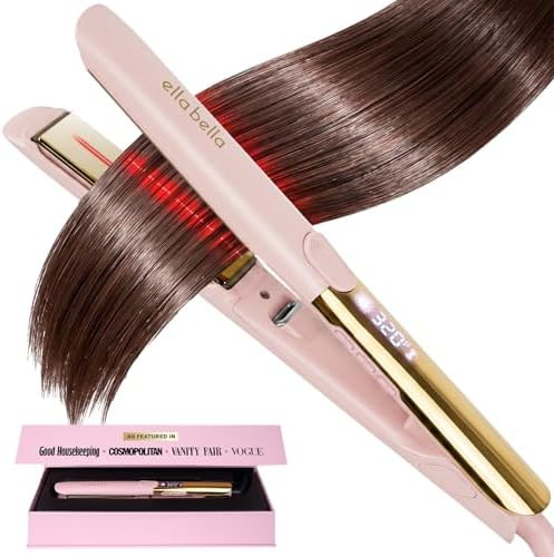 Titanium slim ionic hair straightener