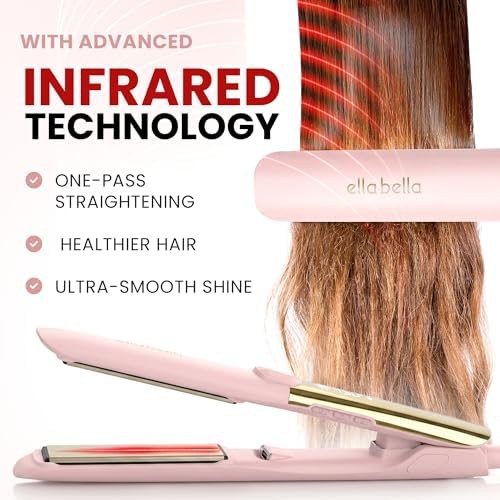 Titanium slim ionic hair straightener — photo 3