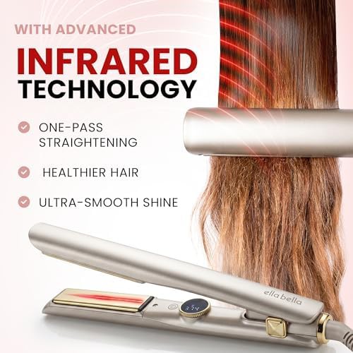 Titanium one inch infrared hair styler — photo 3