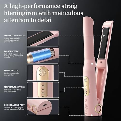 Cordless ceramic two in one straightener — photo 5
