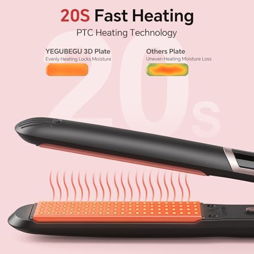 Ceramic floating plate hair straightener — photo 4