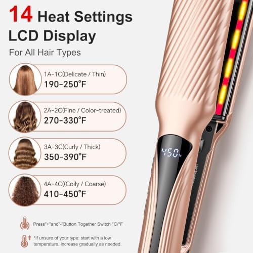 Wide plate infrared ceramic straightener — photo 5