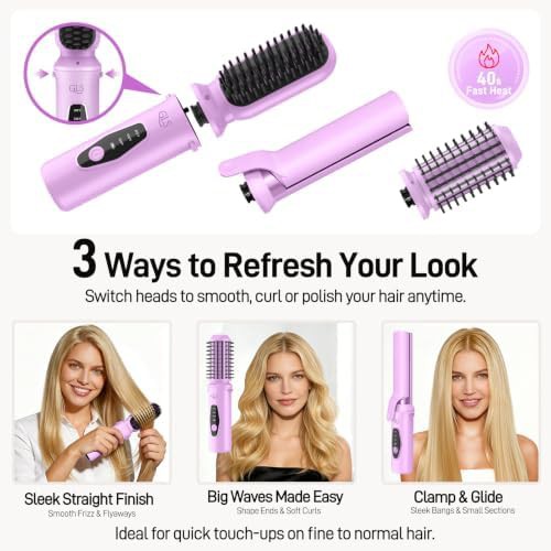 Cordless three in one travel styling set — photo 4