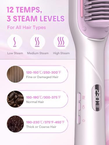 Steam straightening brush and hot comb — photo 5