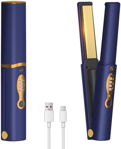 Portable travel mini flat iron