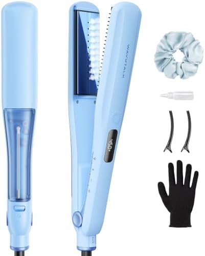 Steam sesh flat iron for less damage