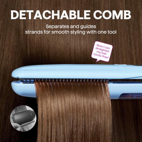 Steam sesh flat iron for less damage — photo 4