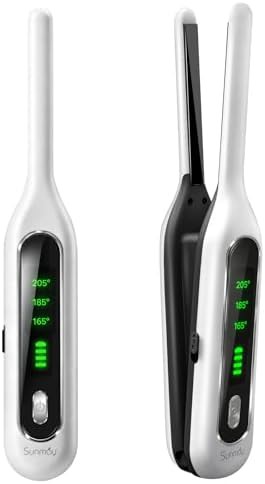 Mini cordless iron for short hair