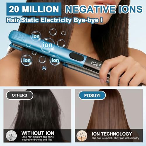 One inch ceramic ionic travel styler — photo 3