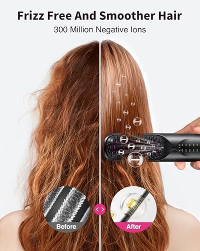Ionic mini travel straightening brush — photo 4