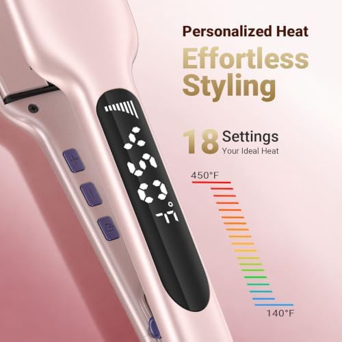 Infrared wide plate digital flat iron — photo 3
