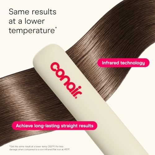 Infrared ceramic flat iron for frizz control — photo 3