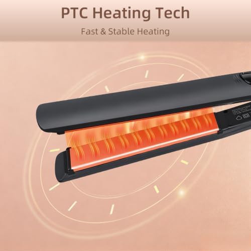 Ionic ceramic flat iron and curler — photo 5