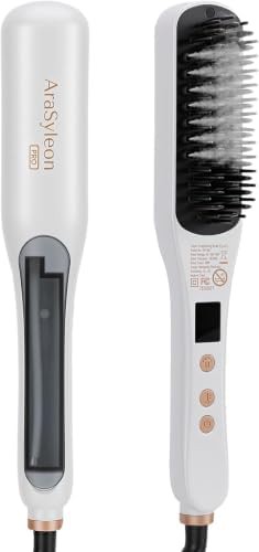pro steam hair straightening brush