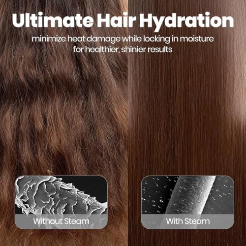 AraSyleon pro steam hair straightening brush — photo 3