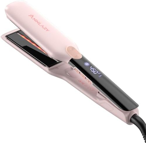 Professional titanium infrared flat iron